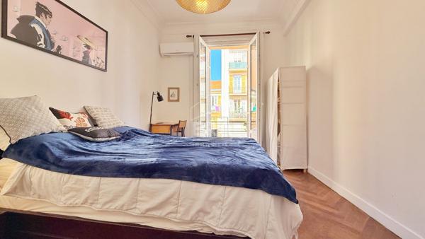NICE/CENTRE 2 Pièces lumineux de 51 m² avec balcons. Airbnb autorisé