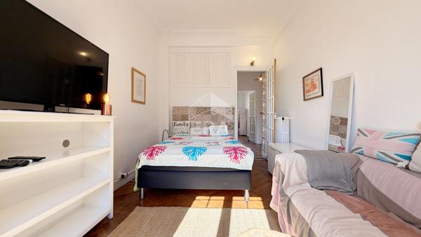 NICE/CENTRE 2 Pièces lumineux de 51 m² avec balcons. Airbnb autorisé