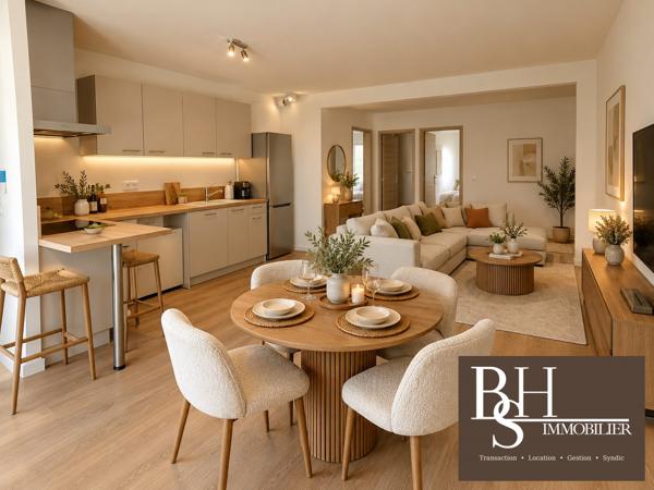 NEUF - Appartement 3 pièces avec parking et balcon dans résidence sécurisée