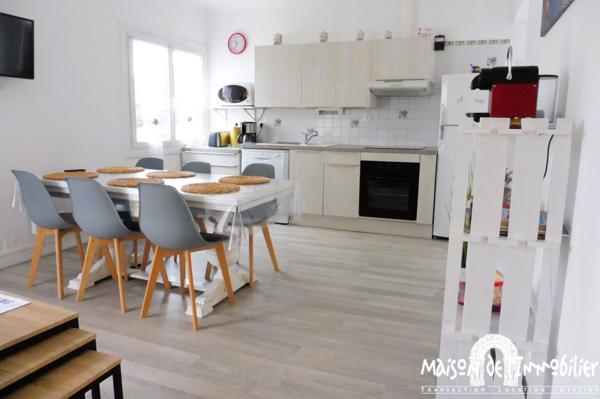 VENTE APPARTEMENT LUMINEUX - 8 COUCHAGES - MESCHERS SUR GIRONDE - PROCHE ROYAN - FACE A LA PLAGE
