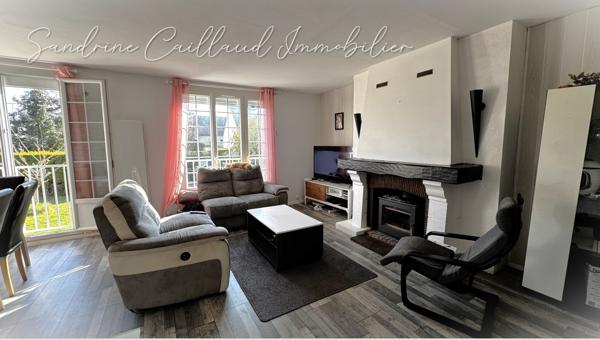 HOUDAN 6mn - Charmante maison des années 70 - plain-pied avec sous-sol total - 4 chambres - terrain 640m² -  325000 Euros HAI