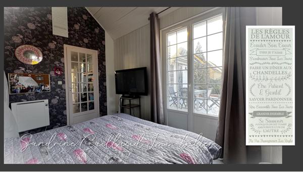 HOUDAN 6mn - Charmante maison des années 70 - plain-pied avec sous-sol total - 4 chambres - terrain 640m² -  325000 Euros HAI