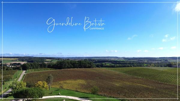 Proche EYMET - Propriété en Pierre 300m² avec gîte - Terrain de 12 Ha - Dépendances