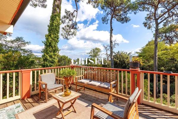 Vue Bassin  Villa bois à Lège-Cap-Ferret