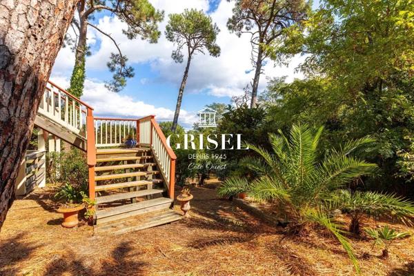 Vue Bassin  Villa bois à Lège-Cap-Ferret
