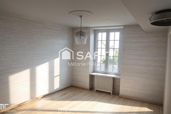 Maison en pierre de 87.5m², avec possibilité d'agrandissement, proche du bourg de St Georges des Groseillers.