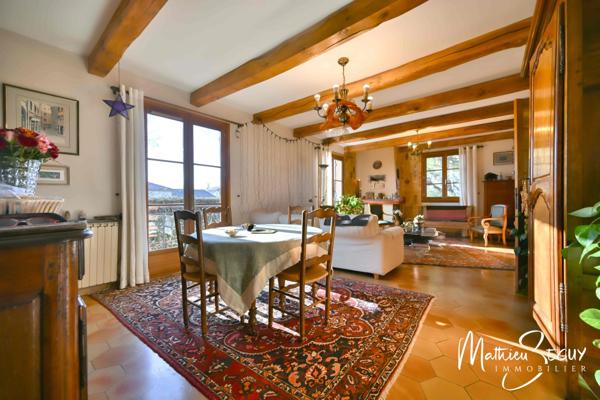 Grande maison P7 sur un grand terrain au coeur de SAINT JEAN DE TOUSLAS