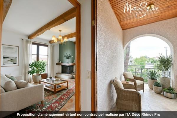 Grande maison P7 sur un grand terrain au coeur de SAINT JEAN DE TOUSLAS