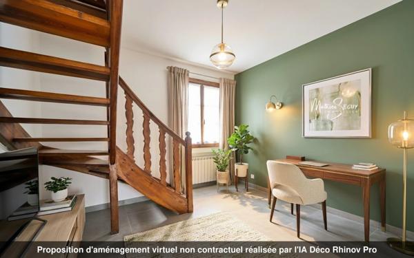 Grande maison P7 sur un grand terrain au coeur de SAINT JEAN DE TOUSLAS