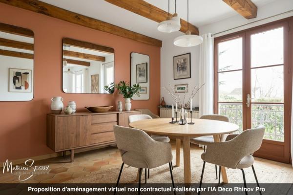 Grande maison P7 sur un grand terrain au coeur de SAINT JEAN DE TOUSLAS