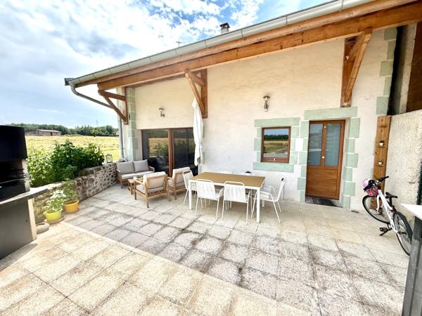 À vendre – Maison individuelle à Valleiry (74), environnement privilégié et proximité immédiate de la frontière Suisse