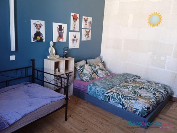 Maison en pierre centre ville de Saintes