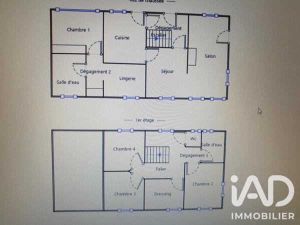 Maison à vendre 6 pièces 160 m² Le Noyer-en-Ouche