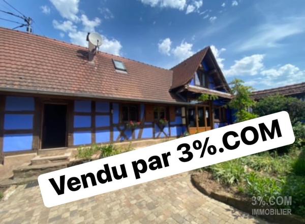 3%.COM Jolie maison alsacienne avec dépendance et jardin Hohfrankenheim (67270)