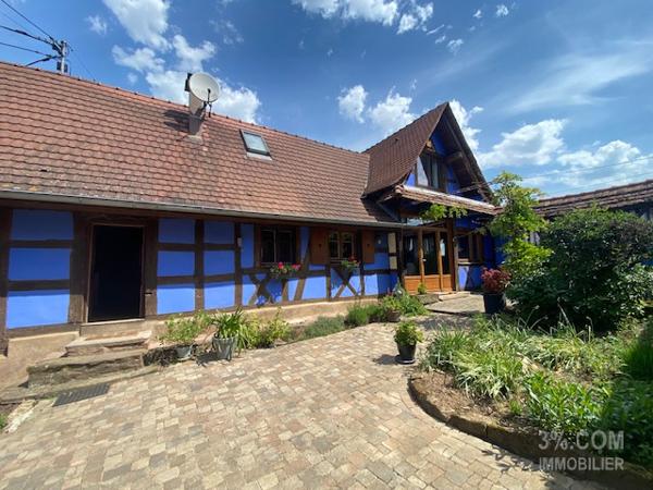 3%.COM Jolie maison alsacienne avec dépendance et jardin Hohfrankenheim (67270)