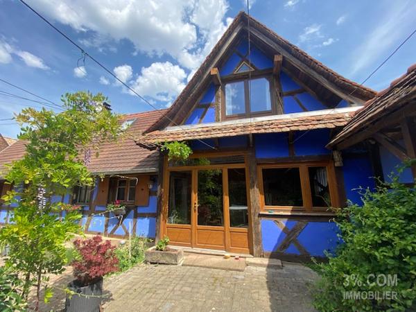3%.COM Jolie maison alsacienne avec dépendance et jardin Hohfrankenheim (67270)