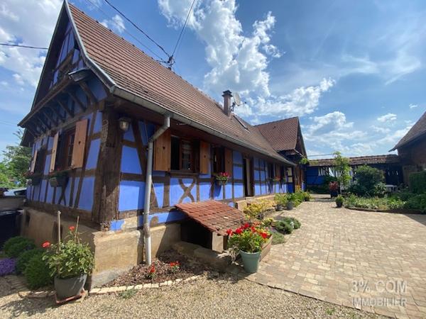 3%.COM Jolie maison alsacienne avec dépendance et jardin Hohfrankenheim (67270)