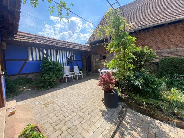 3%.COM Jolie maison alsacienne avec dépendance et jardin Hohfrankenheim (67270)