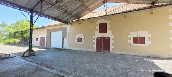 Jonzac (17500) PROPRIETE AVEC MAISON D'HABITATION ET ANCIENS BATIMENT D' EXPLOITATION