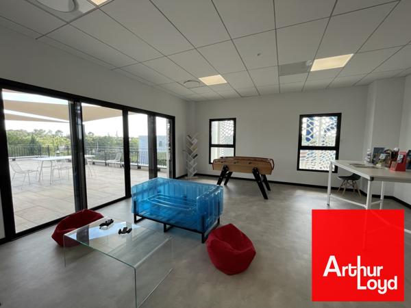 Bureaux à louer à Montpellier Euromédecine avec terrasse et salle de sport