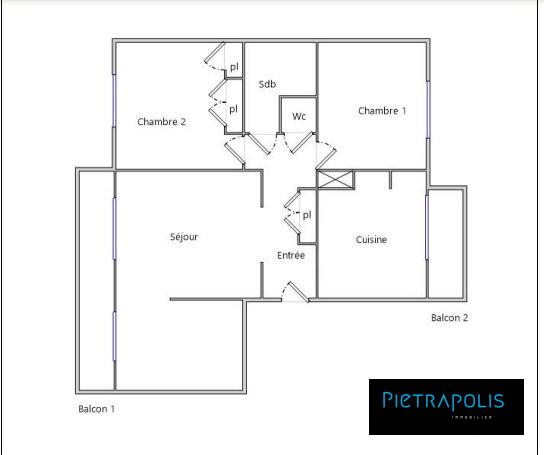 Appartement T3 Bis