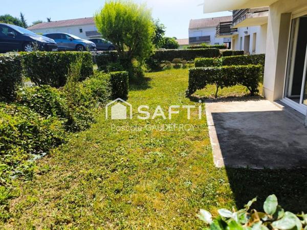 APPARTEMENT RDC AVEC JARDINET.