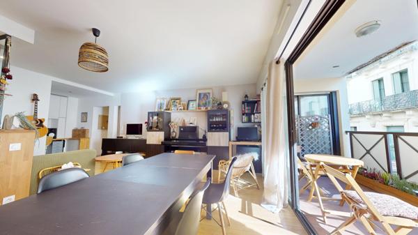 Montpellier (34000) Beau T4 de 92 m² avec terrasse, loggia et garage – rez-de-chaussée, quartier Boutonnet