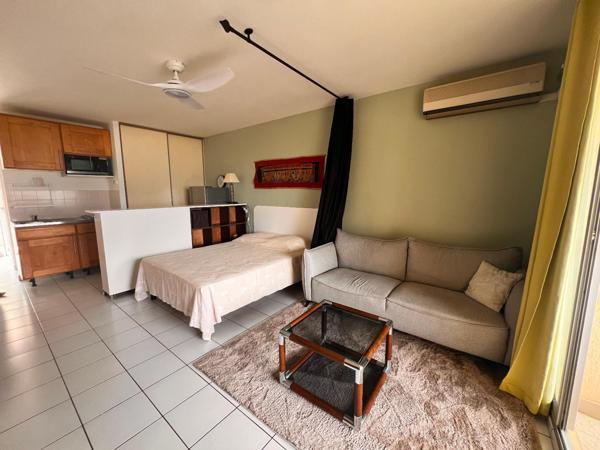 Appartement 1 pièces de 29m² à St paul - st gilles les bains