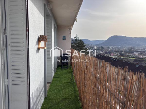 Appartement 66m2 avec Balcon à Ornans
