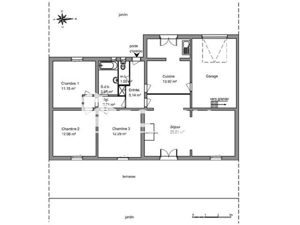 Location Maison 4 pièces 91 m² - 10 RUE DES MIMOSAS Jacou 34830