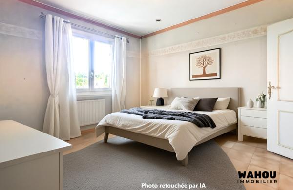 Appartement T4 de 160 m² avec jardin et hangar
