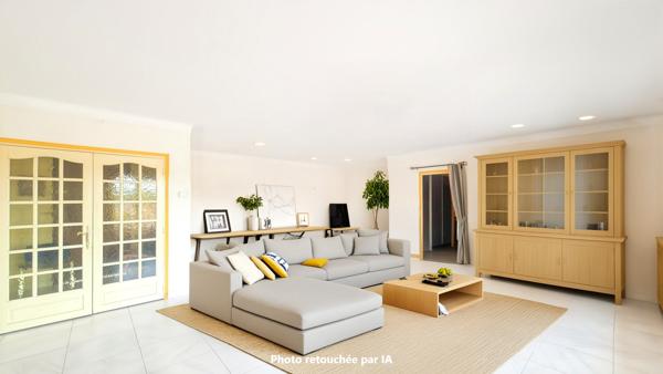 Appartement T4 de 160 m² avec jardin et hangar