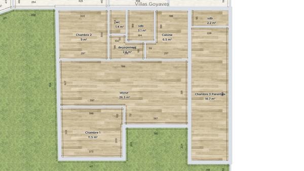 SAINTE CLOTILDE (97490) - A vendre 2 maisons mitoyennes T3 + T4 sur parcelle de 501 m²