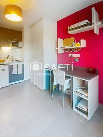 Studio meublé en résidence étudiante pour investissement