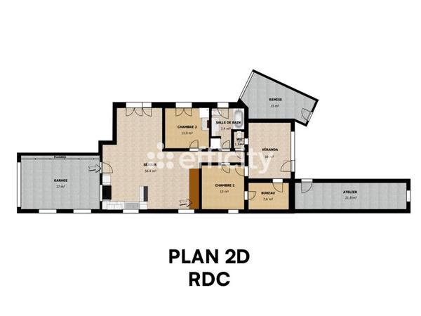 Maison 5 pièces - 138 m² Exclusivité efficity