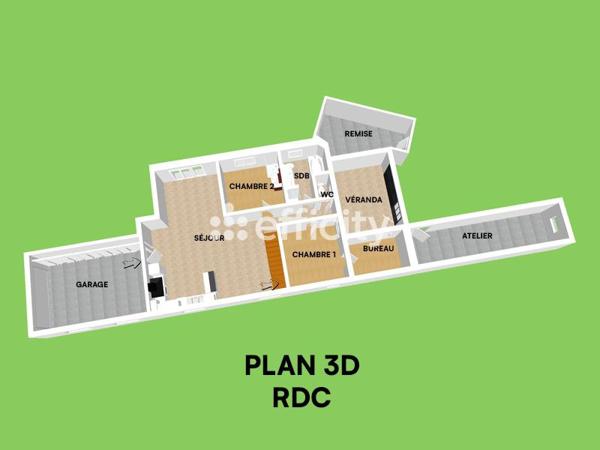 Maison 5 pièces - 138 m² Exclusivité efficity