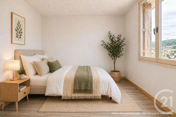 Appartement F3 à vendre  3 pièces - 62,78 m 2   CHATEAU THIERRY  - 02