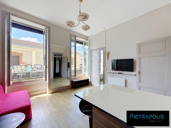 T2/T3 de 47 m² — Quai Perrache, Lyon 2ème — Lumineux, sans vis-à-vis