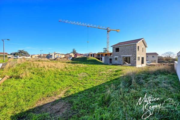 Terrain constructible dans un cadre de vie agréable