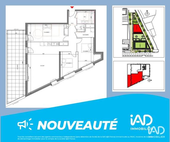 Appartement à vendre 4 pièces 94 m² Voiron