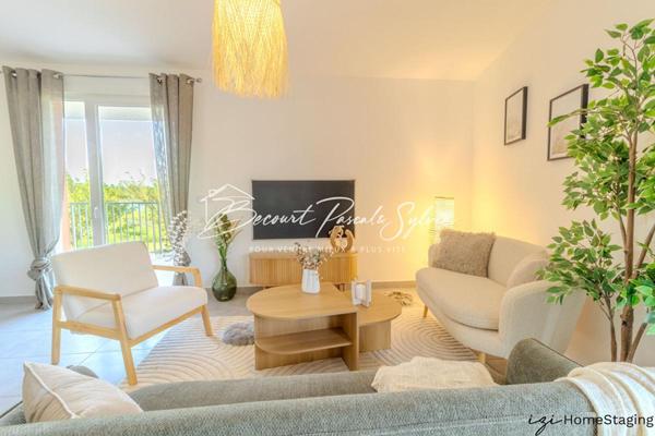 BAISSE DE PRIX. T3- 74,71 m² Idéalement situé: 265 000  avec 2 terrasses et jardin , double garage. Très Grand confort MONTEUX (84170)