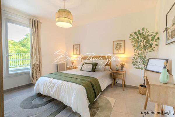 BAISSE DE PRIX. T3- 74,71 m² Idéalement situé: 265 000  avec 2 terrasses et jardin , double garage. Très Grand confort MONTEUX (84170)