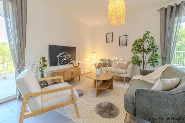 BAISSE DE PRIX. T3- 74,71 m² Idéalement situé: 265 000  avec 2 terrasses et jardin , double garage. Très Grand confort MONTEUX (84170)