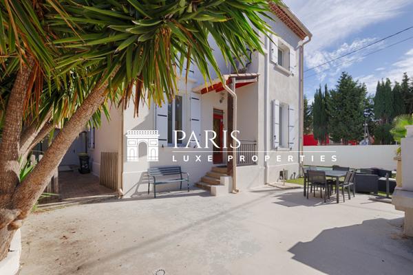 Marseille 13012 - Saint Barnabé - Maison 6 pièces - 4 chambres - 135 m² - piscine - garage