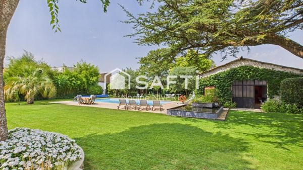 Maison 310M2,4 chambres,piscine,dépendances 220M2,parc aboré