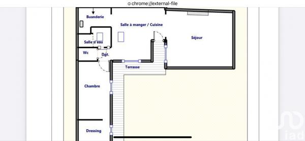 Maison à vendre 2 pièces 54 m² Le Bouscat