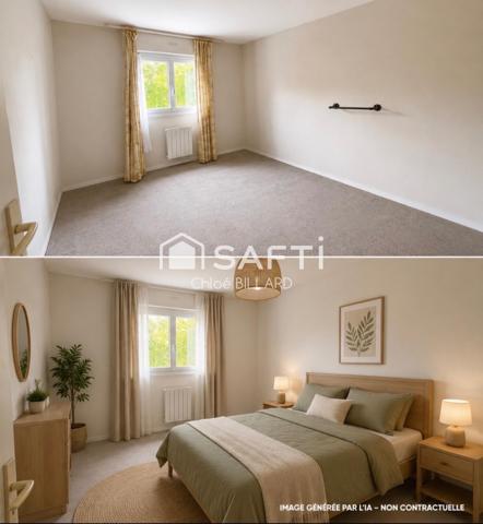 Appartement avec fort potentiel - Résidence calme et sécurisée
