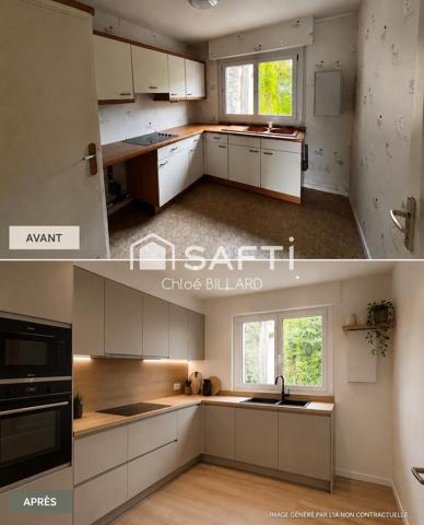 Appartement avec fort potentiel - Résidence calme et sécurisée