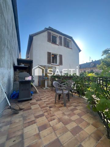 Jolie maison de ville avec terrasse et garage Mulhouse