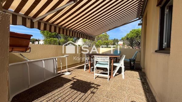 T3 dernier étage - 3 Terrasses de 61 m2 - Garage et cave